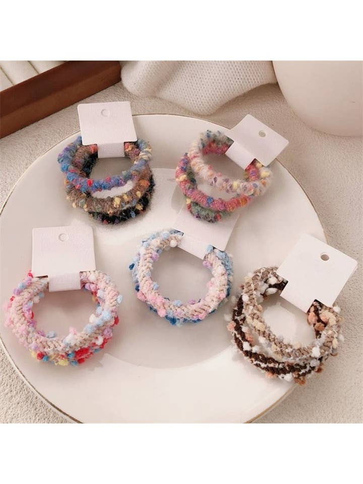 Gifty - Lot de 3 élastiques à cheveux arc-en-ciel pour la vente par WEST AUSSIE SUPPLIES