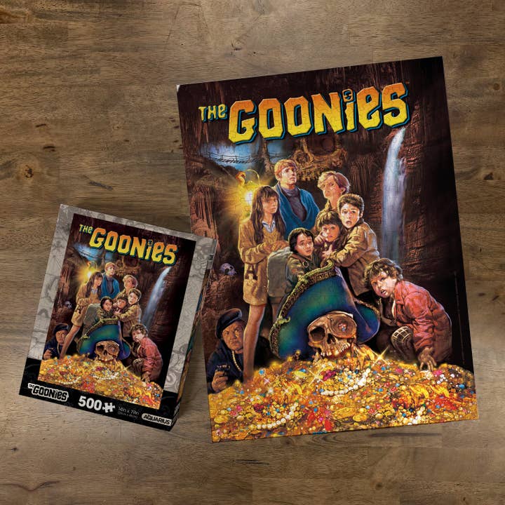 AQUARIUS, GAMAGO, ICUP, & ROCK SAWS by NMR Brands - Wholesale Puzzle - Adult - The Goonies 500 Piece Jigsaw Puzzle