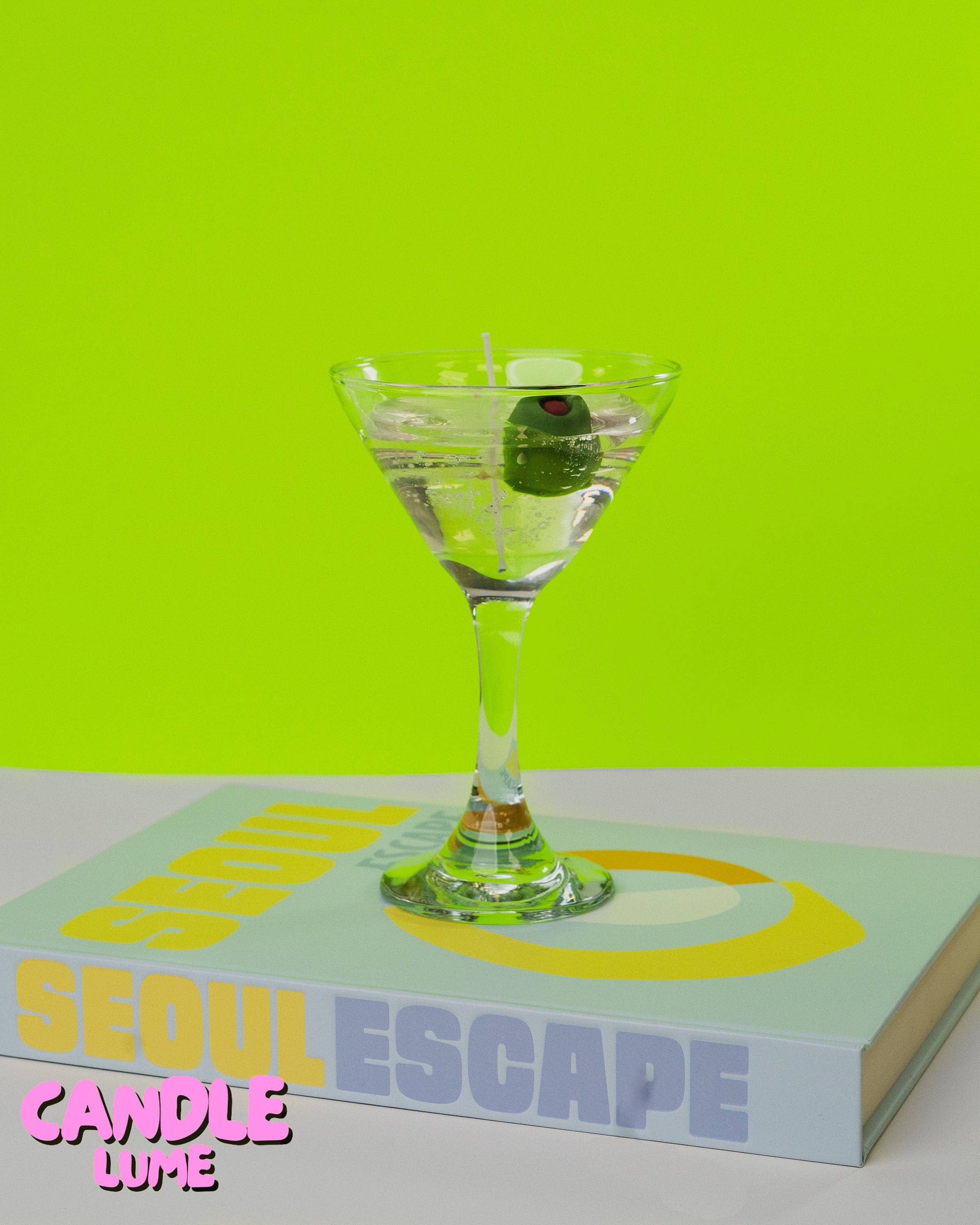 Candle Lume - Vente Bougies originales - Bougie Martini2