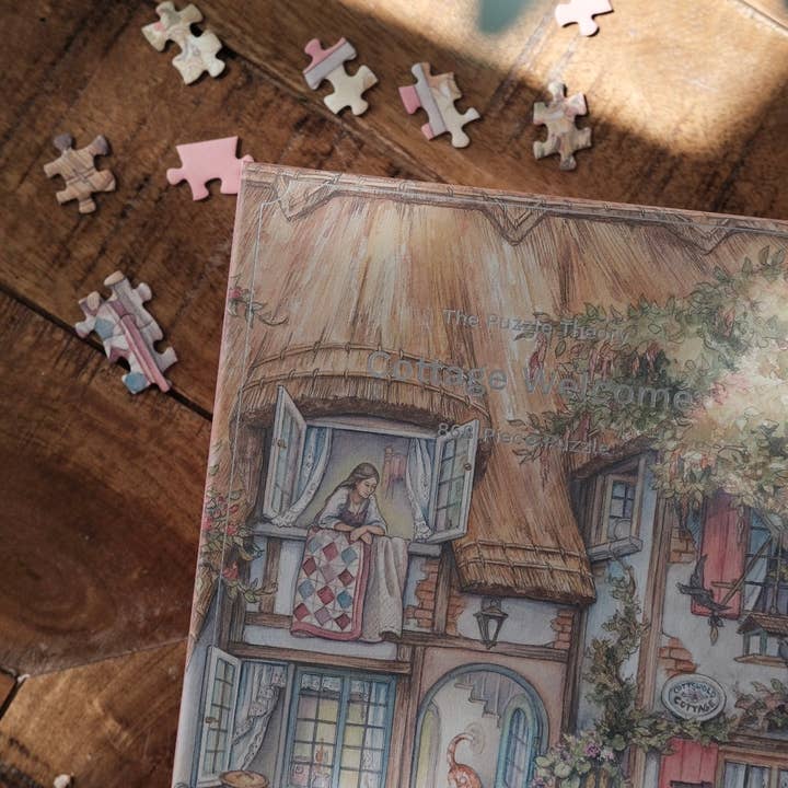 The Puzzle Theory - Wholesale Puzzle - Adult - Kim Jacobs Cottage Welcome - 896 Piece Puzzle7