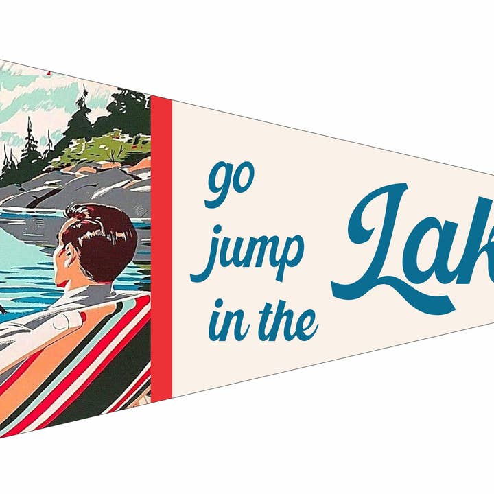 Lake Like Pennant for wholesale by Giftologie
