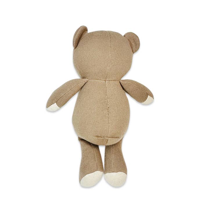 Bruin bruin Peanut Lil Bear Knuffelknuffel met knuffeldier (biologisch) voor groothandel op Faire5
