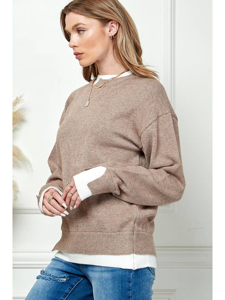 Cezele - Vendita all'ingrosso Maglione tricot - Donna - Maglione in maglia a maniche lunghe - 100% acrilico22