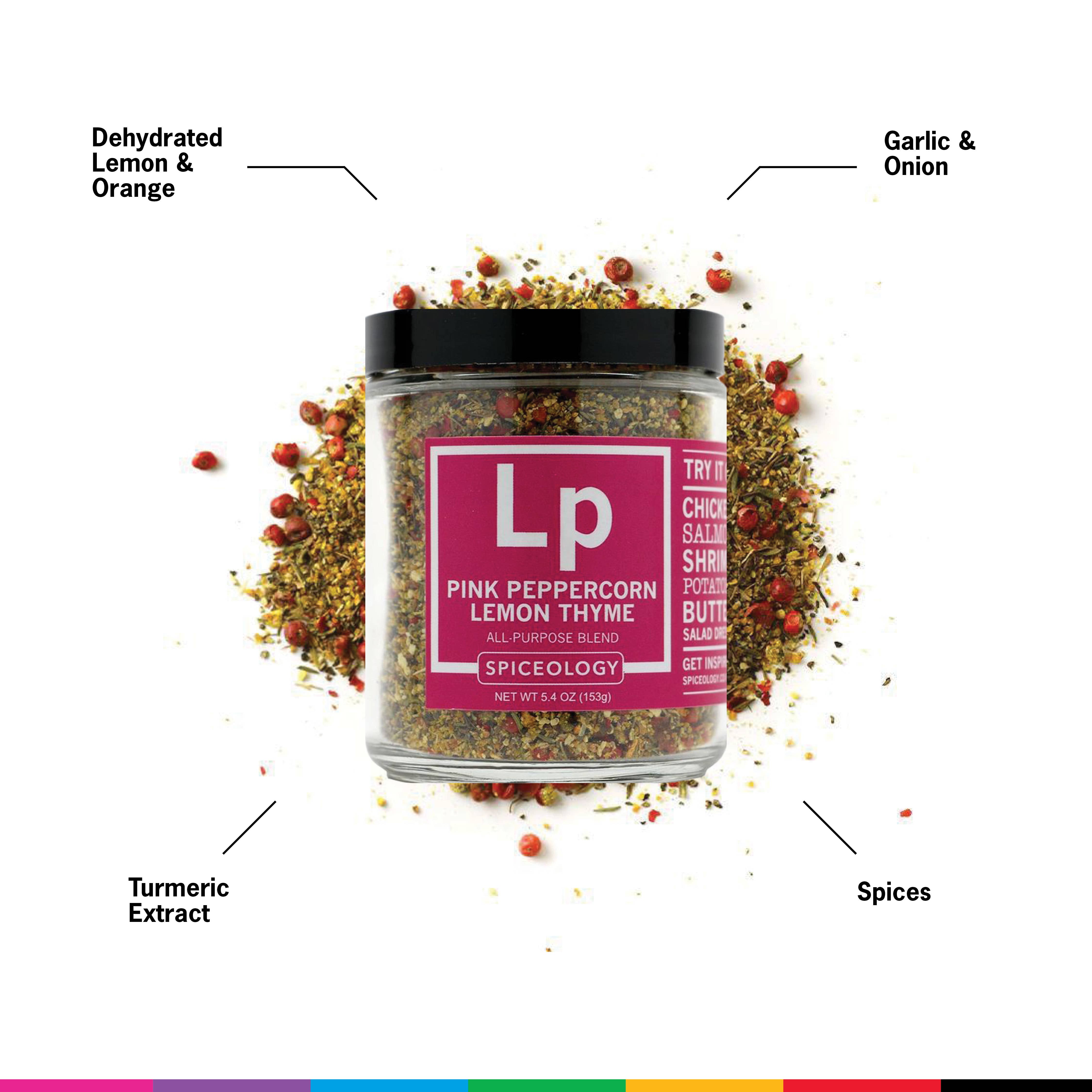 Spiceology - Wholesale Rub - Pink Peppercorn Lemon Thyme | Lemon Pepper Rub2
