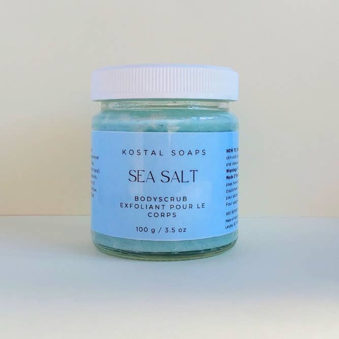 Kostal Soaps - Venta al por mayor Exfoliante corporal - Exfoliante corporal con sal marina | Exfoliante con azúcar | Exfoliante corporal suave