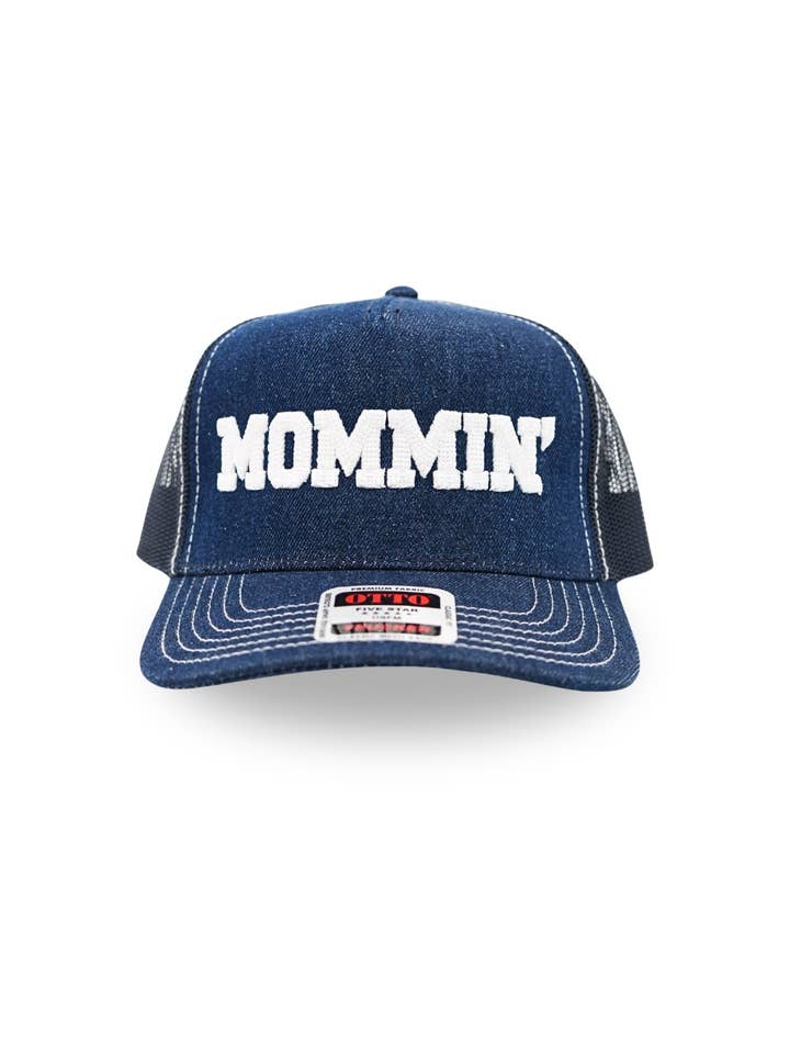 Mommin' Trucker Hat for wholesale by The Brim Reapers