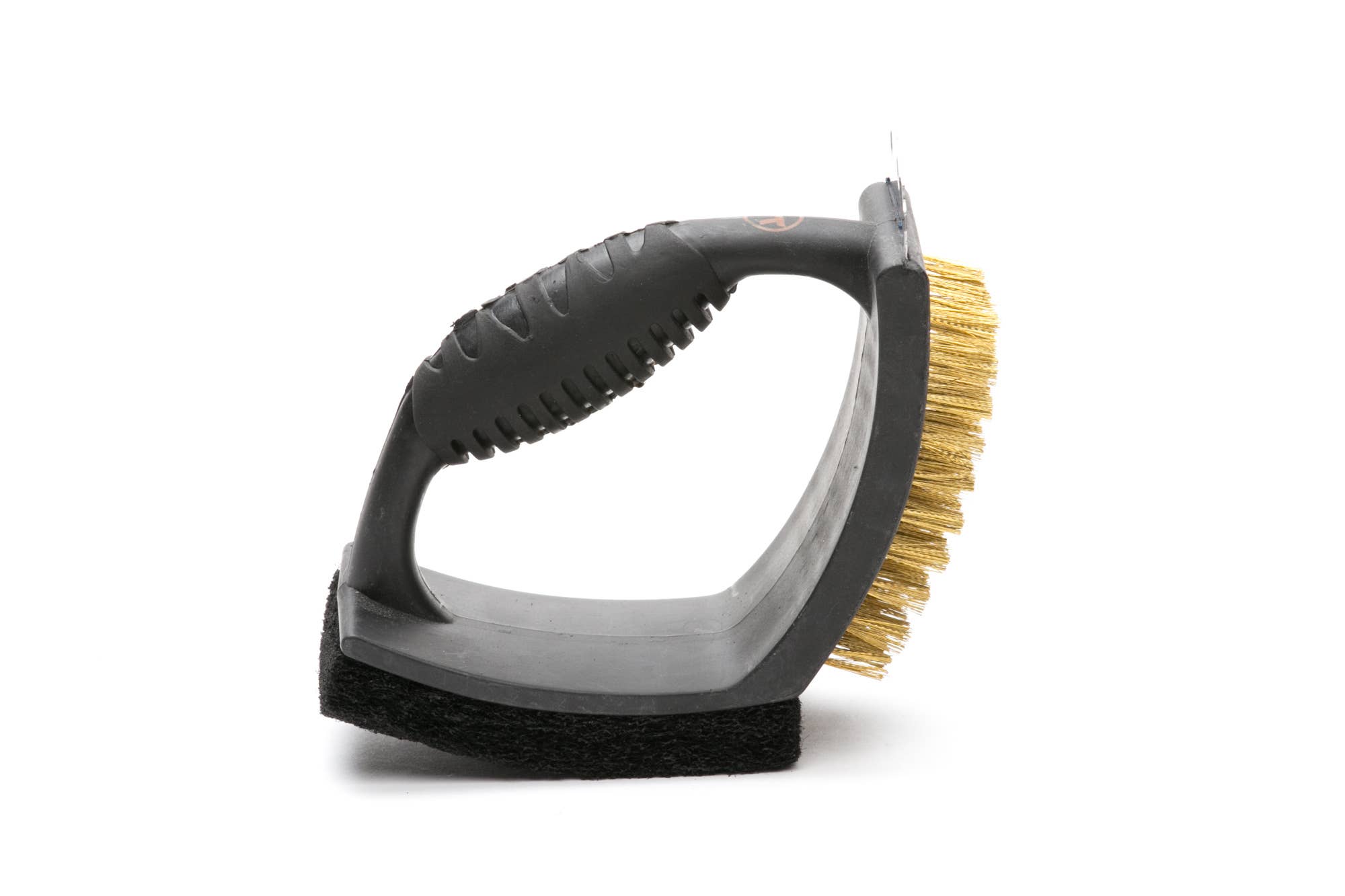 Fox Run Brands - Wholesale Outdoor Grill Tools - Outset V-Shaped Plastic Grill Brush with Pad, Scraper, 6.5"4
