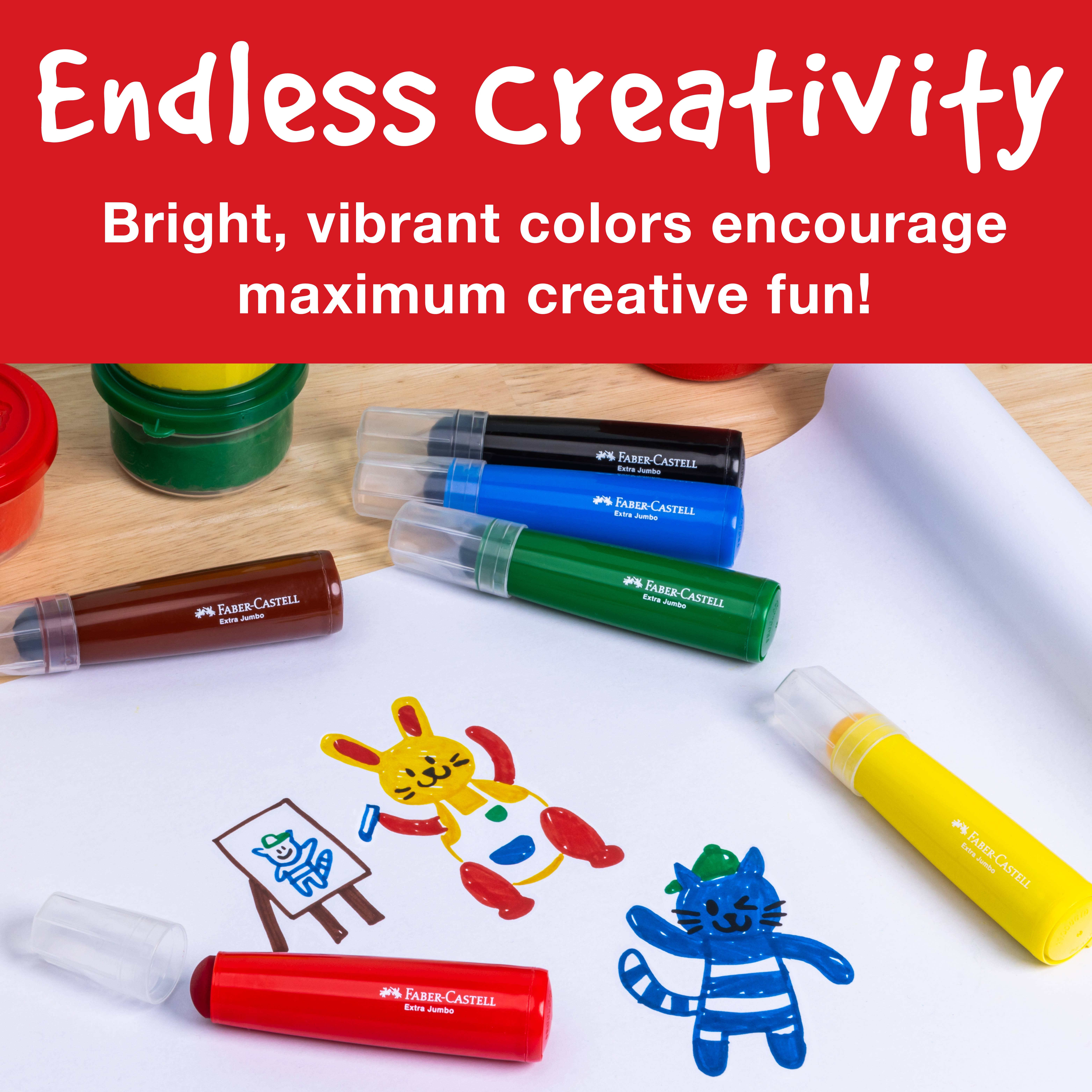 Faber-Castell / Creativity for Kids - Wholesale Markers - Kids & Baby - Little Creatives Ultra Washable Markers - Set of 127