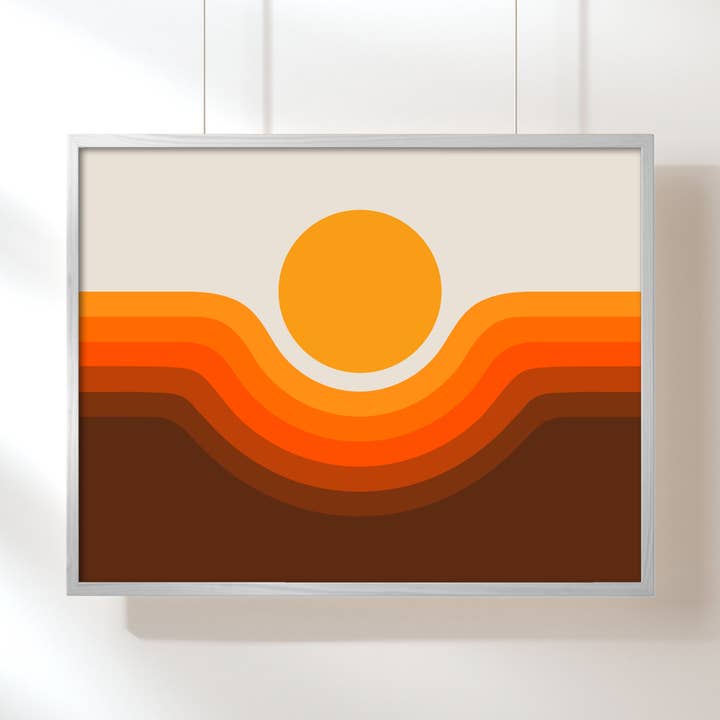 Golden Canyon Art Print for wholesale by Circa 78 Designs