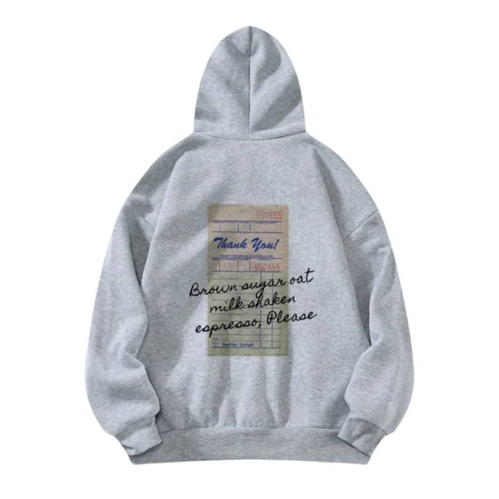 Brown Sugar Espresso, Please Hoodie for wholesale by Emral Clothing