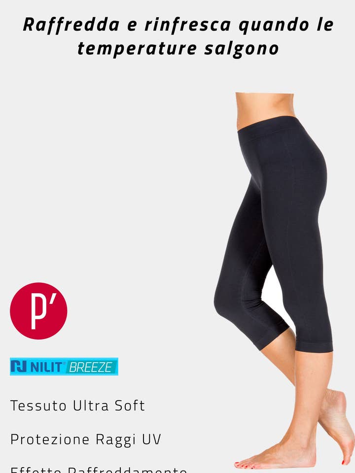 Leggings Capri refrescantes P' Fresh - Edición limitada para venta al por mayor de P'anticell
