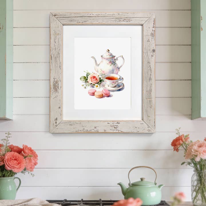 Eftermiddagste Akvarel Kunsttryk – Hytte Køkken Væg De for engroshandel hos Designs by Michaela