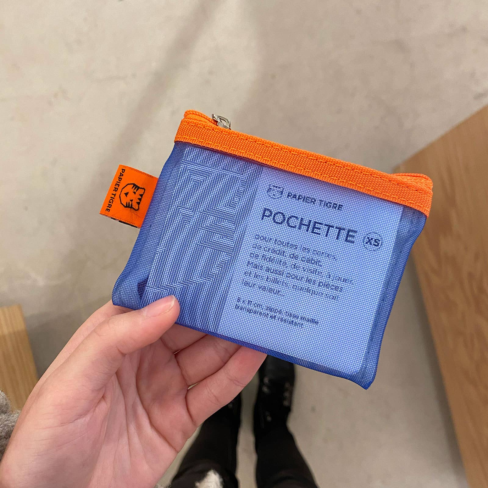 Papier Tigre – Großhandel Beutel – Damen – Mesh-Tasche - XS1