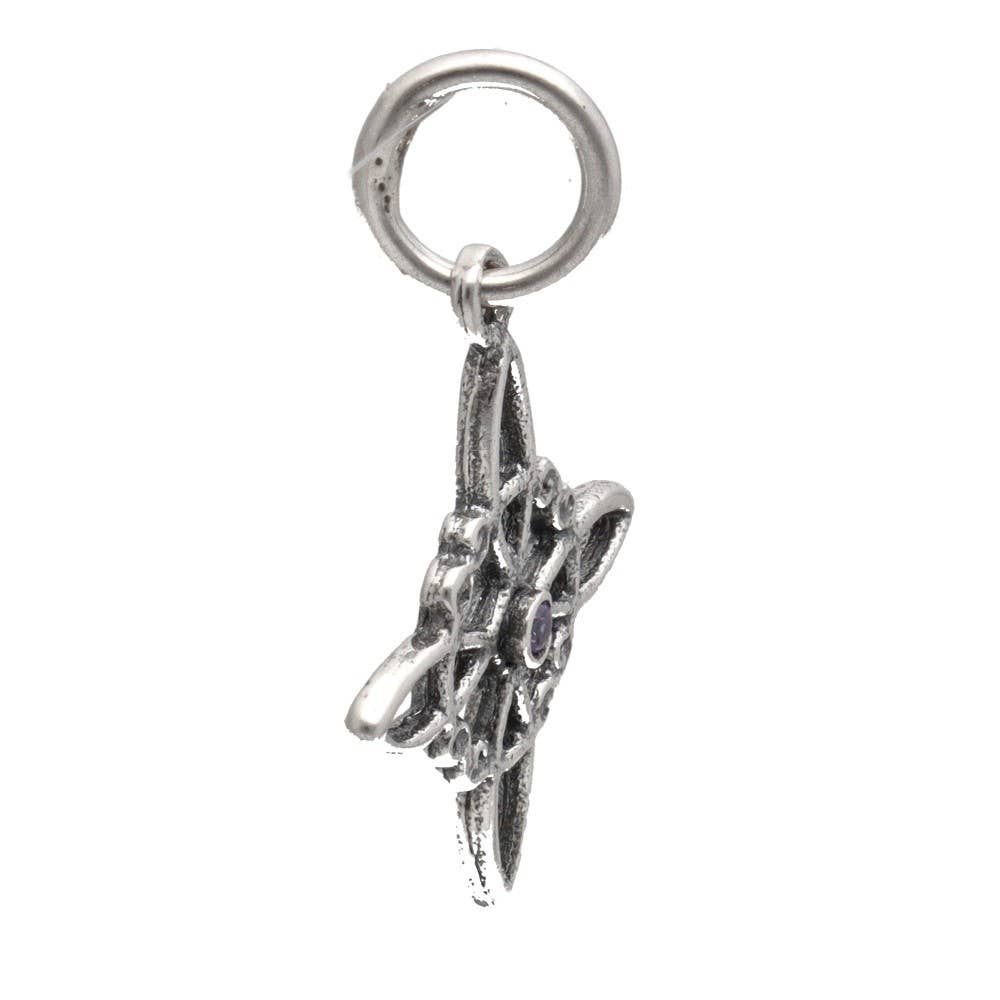 Vives de la Cortada S.L - Wholesale Individual Charm/Pendant - Small Witch's Knot Pendant in 925 Sterling Silver1