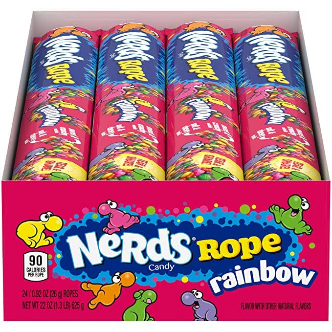 I Got Your Candy - Wholesale Hard Candy - Nerds Rope Original Rainbow .92oz - 24ct4
