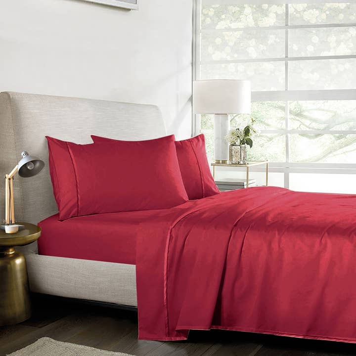 Bedding King - Wholesale Sheet set - 1000TC Pure Egyptian Cotton Ultra Soft Flat / Bed Sheet Sets15