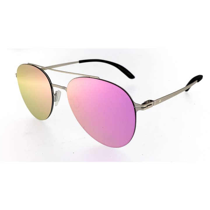 Ikonische Aviator-Damen-Sonnenbrille in lebendigen Farben für den Großhandel von Midas Eyewear
