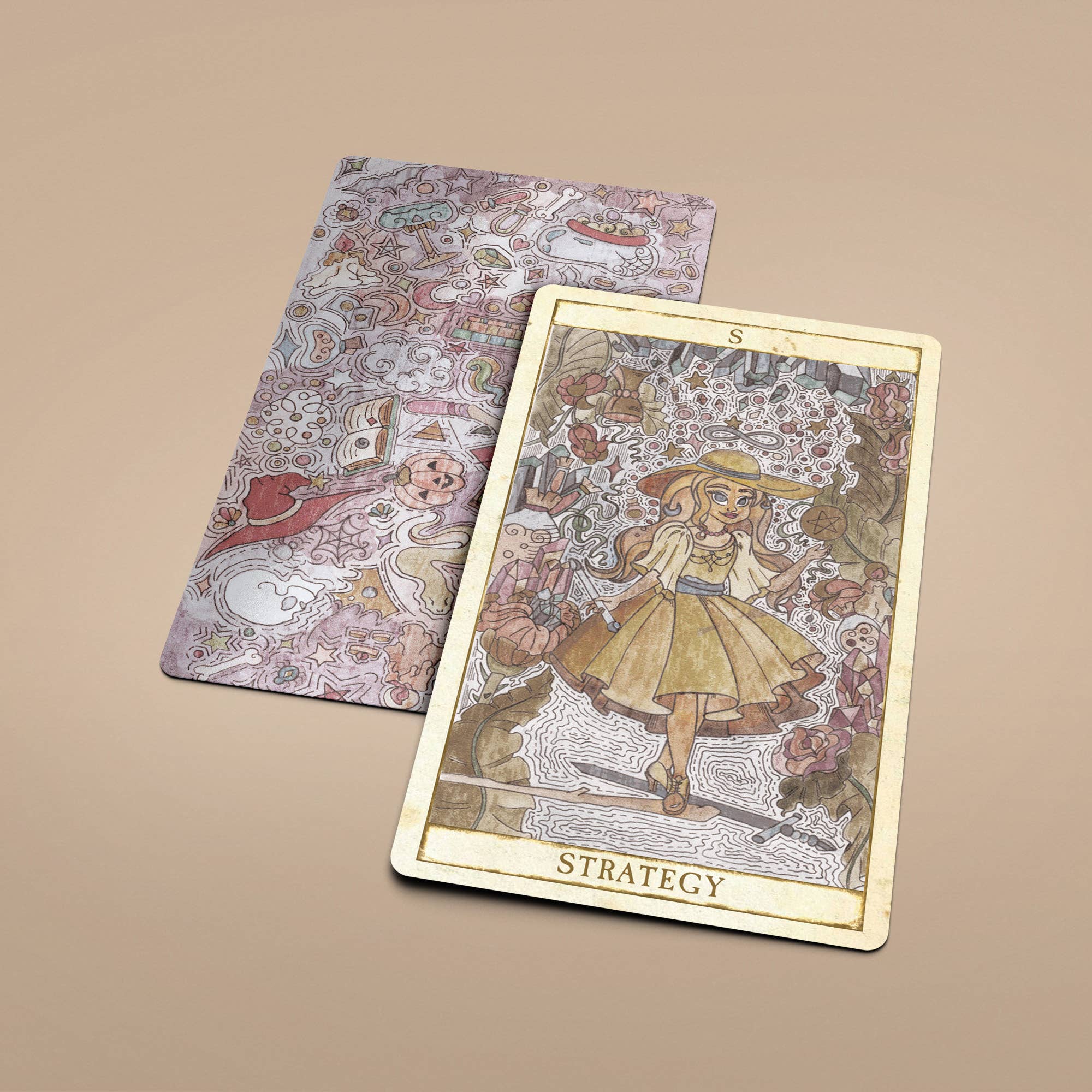 Darksynevyr - Venta al por mayor Cartas del tarot - Tarot de Hechizos y Pociones 80 Cartas Tarot en Stock en EE. UU.17