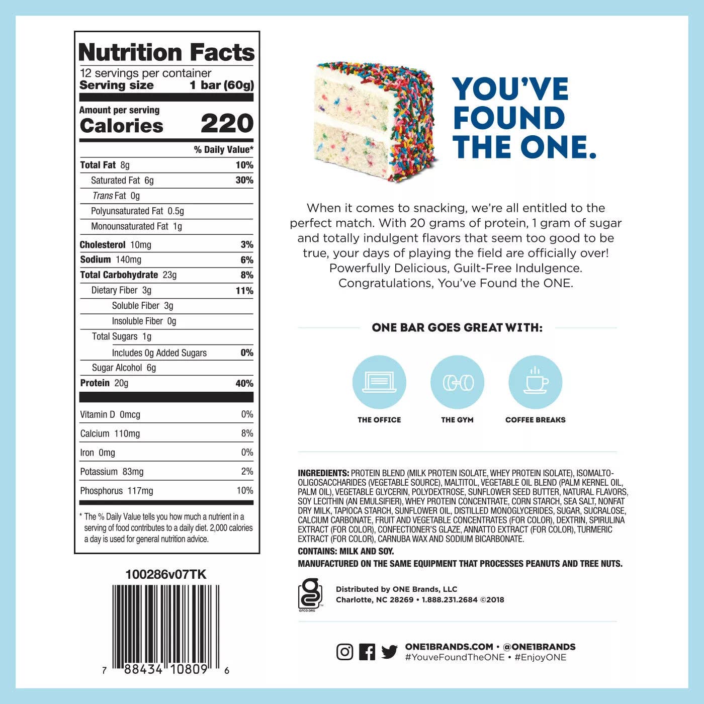 Campus Protein - Wholesale Snack Bar - ONE Bar29