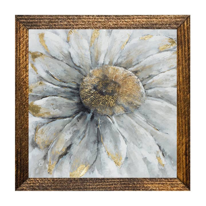 ARTISTIC SERIES TIMBERLAND- SUNFLOWER BLK/WHT GOLD ACCENTS for wholesale by Jarmz Designs