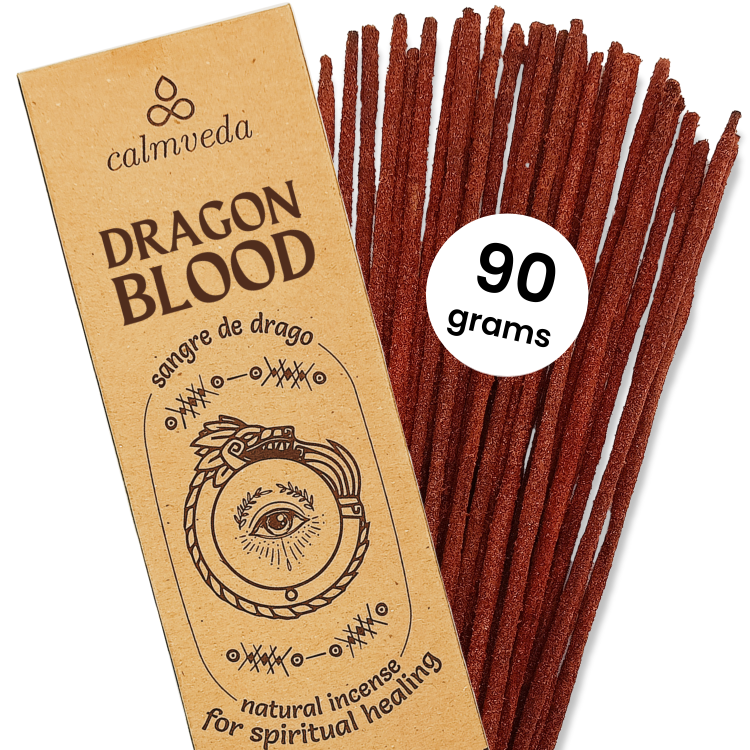 Calmveda Incense & Aromatherapy - Vendita all'ingrosso Incensi - Set grande di bastoncini di incenso in resina a base di carbone, 90 grammi1