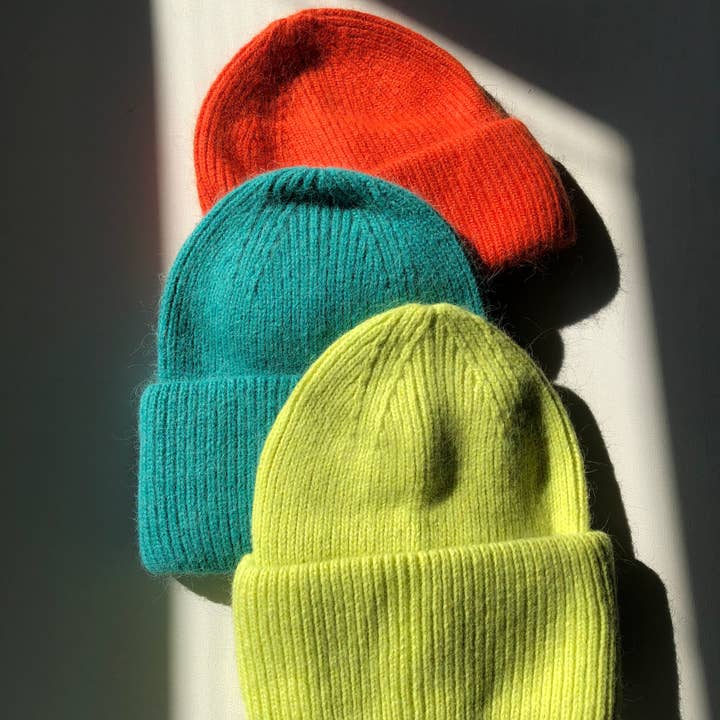 Billy Bamboo - Wholesale Beanie - Women's - ROYAL ANGORA WOOL BEANIE - crystal brights