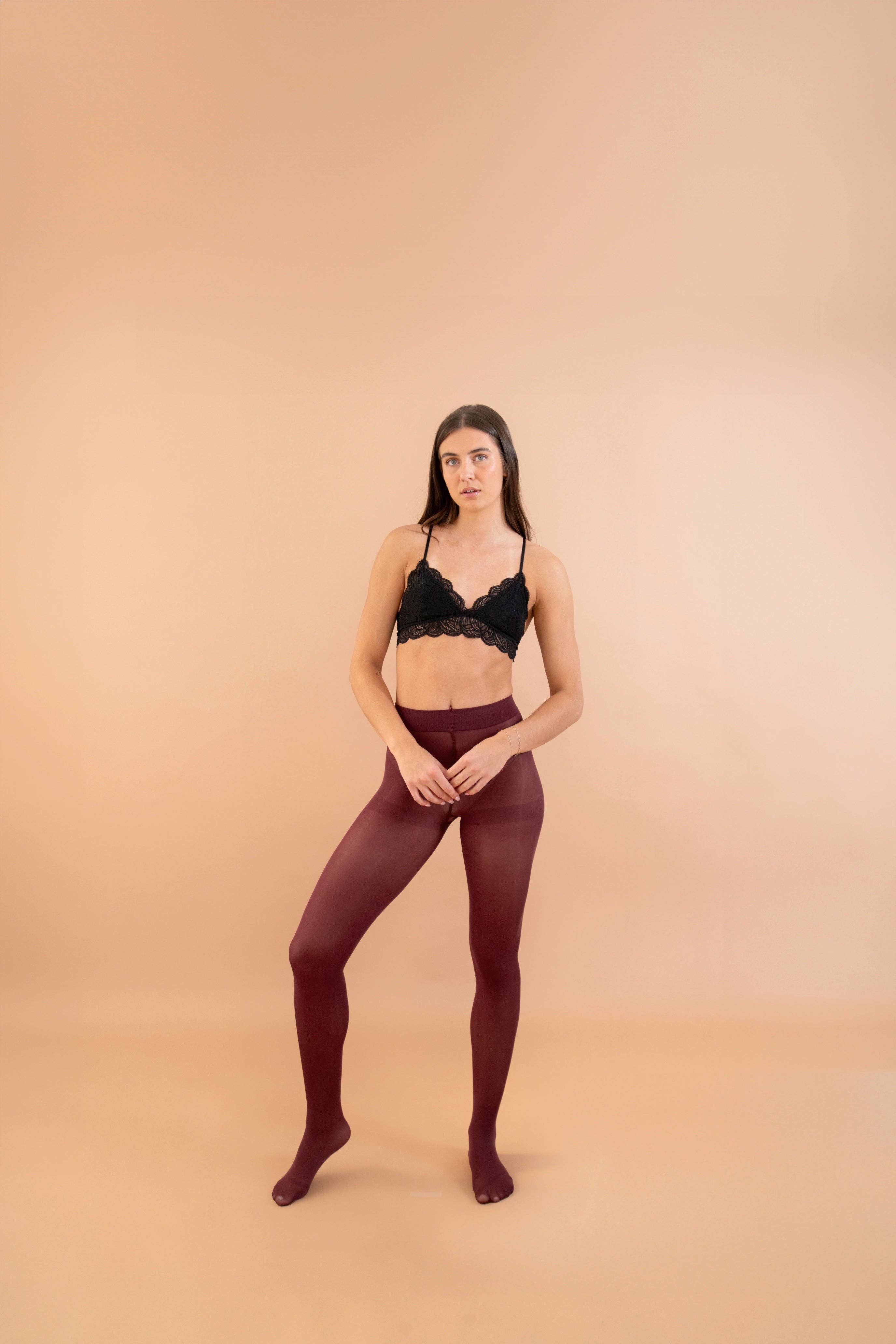 Threads - Vendita all'ingrosso Collant sottili - Donna - Il Bordeaux1