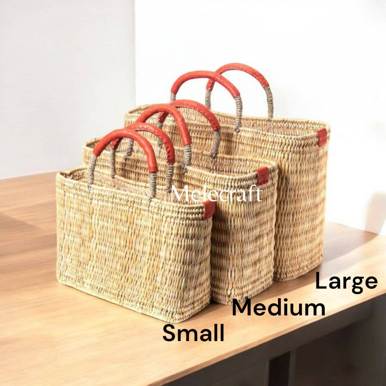 Melecraft – Großhandel Korb – Handgefertigte Körbe aus Market Reed und Palm Leaf2