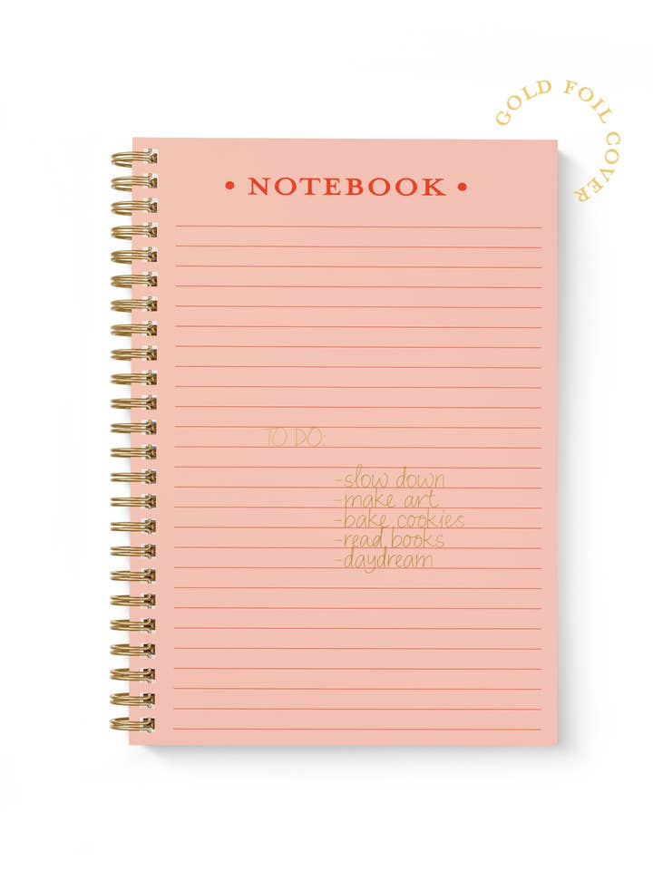 To Do List Notebook for wholesale by Sublime & Co.
