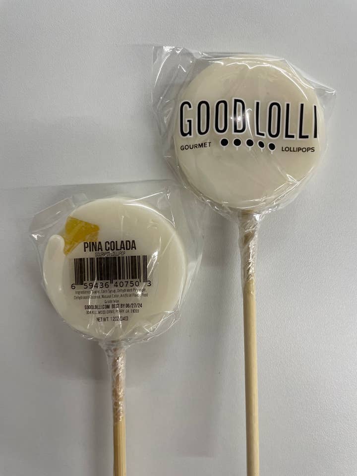 PINA COLADA LOLLIPOP for wholesale by Good Lolli