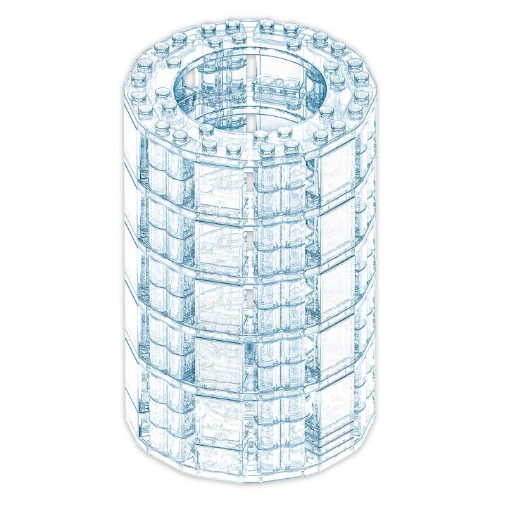 Brickcraft Crystal Style Vase Brick Building Set for wholesale by Brickcraft