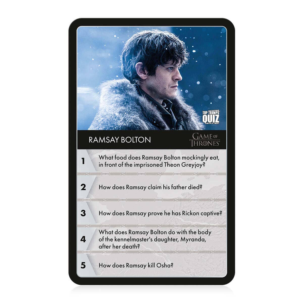 Top Trumps USA, Inc. - Wholesale Card Game - Game of Thrones Top Trumps Quiz Card Game6