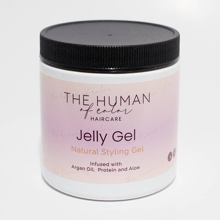 Jelly Gel - Gel coiffant nourrissant pour cheveux à l'huile d'argan pour la vente par The Human of Color Haircare