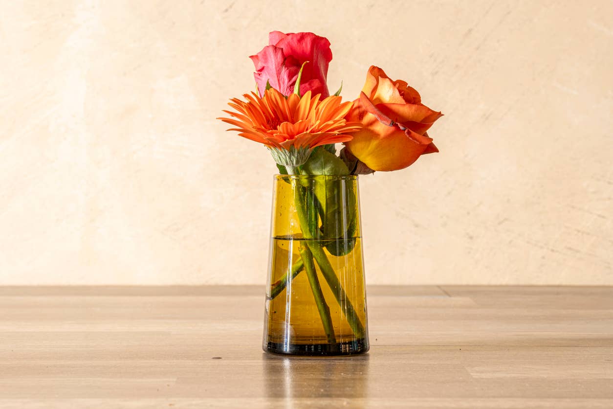 Verve Culture – Engroshandel Drikkeglas/kop – Marokkansk Cone Glasvarer Large - Amber1