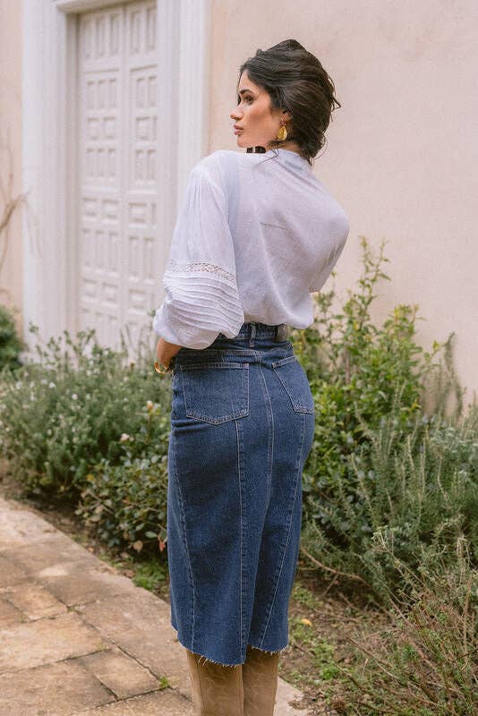 Piti Cuiti – Engroshandel Bluse - Dame – AGATA BRODERET SKJORTE3