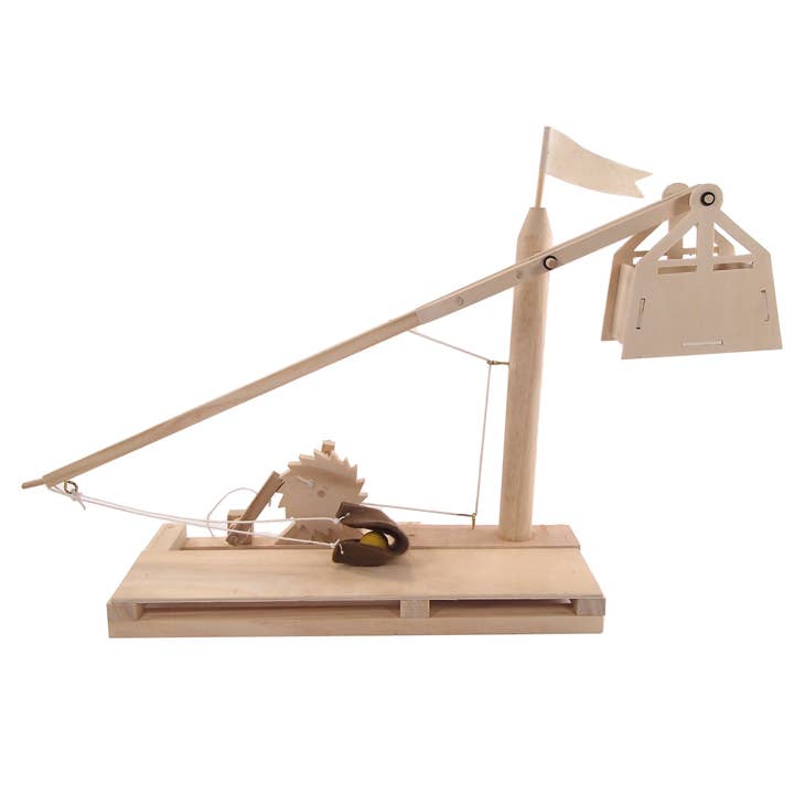 Science and Nature - Wholesale DIY Craft Kit - Da Vinci Trebuchet Wooden kit