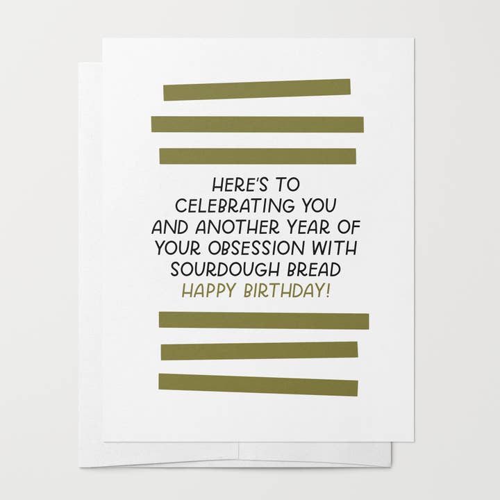 Just Follow Your Art – wholesale Birthday card – Sourdough Birthday Card | Funny Birthday Cards, Millennials