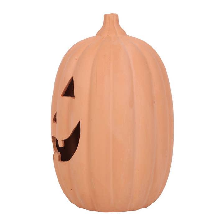 Something Different Wholesale – wholesale Decorative tabletop object – 30cm Terracotta Halloween Pumpkin Decoration4