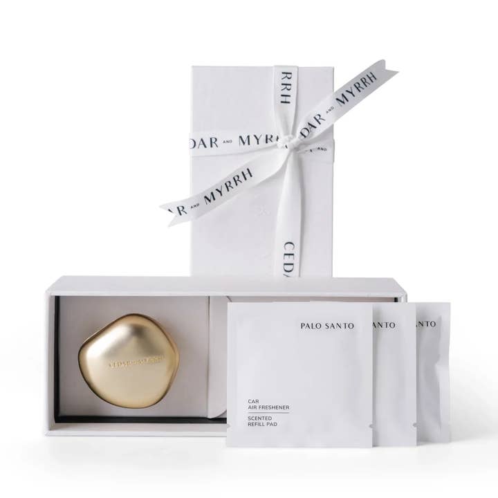 Ambientador de coche de Palo Santo para venta al por mayor de Cedar and Myrrh