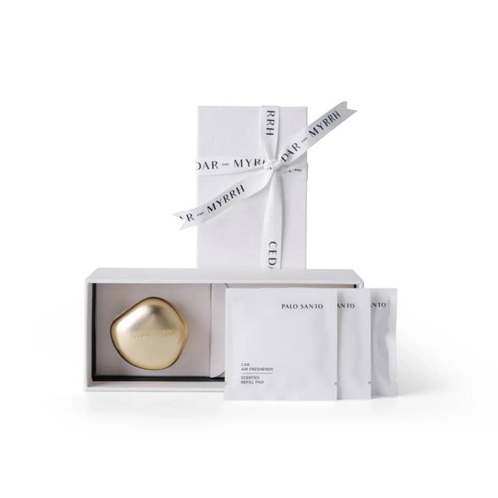 Ambientador de coche de Palo Santo para venta al por mayor de Cedar and Myrrh