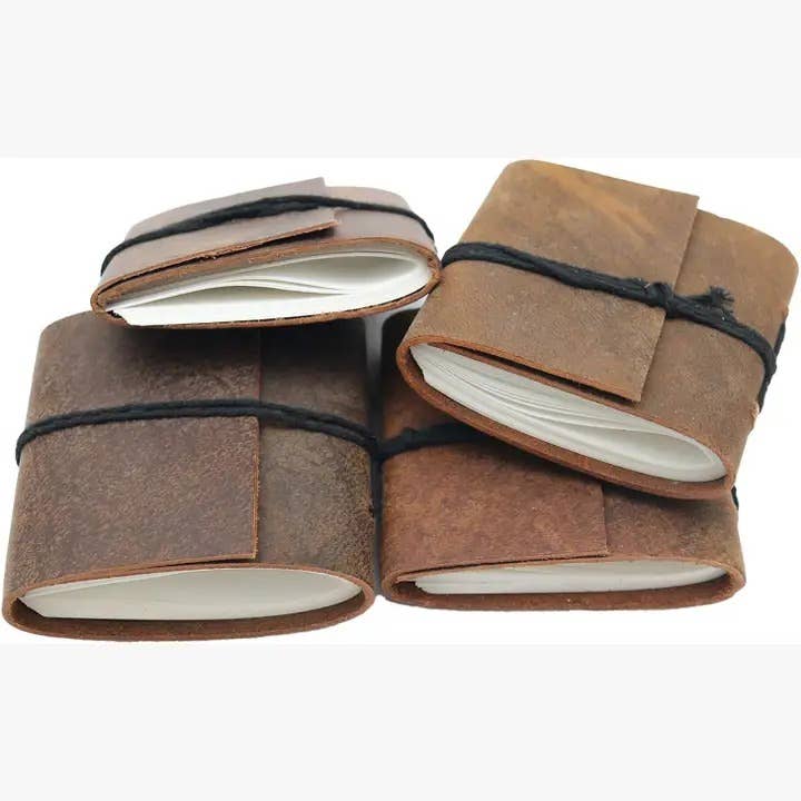 Tuzech Leather - Vendita all'ingrosso Diari/agende - Mini diario compatto in pelle vintage fatto a mano28