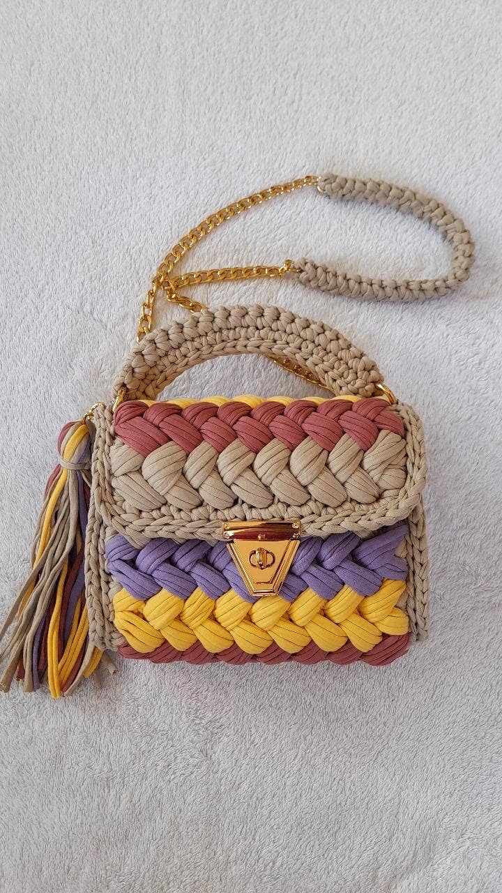 CHQEL – wholesale Clutch bag – women's – CHQEL Evening Clutch Bag for Women, Handmade Crochet Purse 0