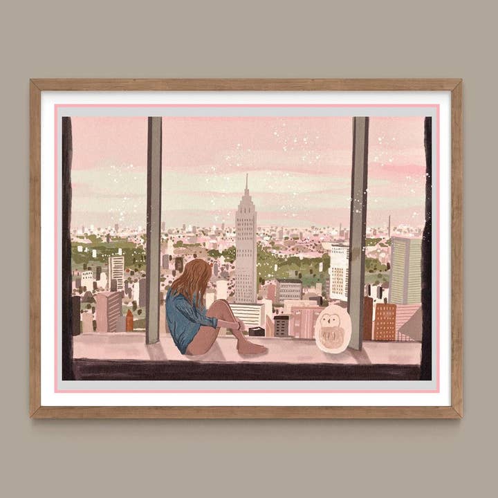 Stampa d'Arte Lost In Translation per la vendita all'ingrosso da parte di Charis Raine Illustration