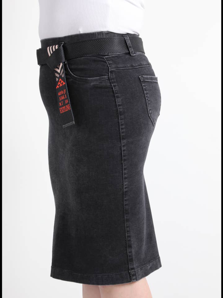 Exitlinefashion Buy2Get1Free 2-91-4200 Kvinnors Kjol Svart för wholesale av exitline