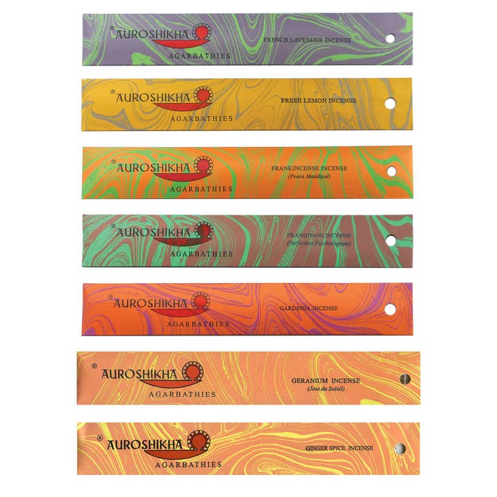Namaste - Wholesale Incense - Auroshikha Incense Sticks, 10g Pack2