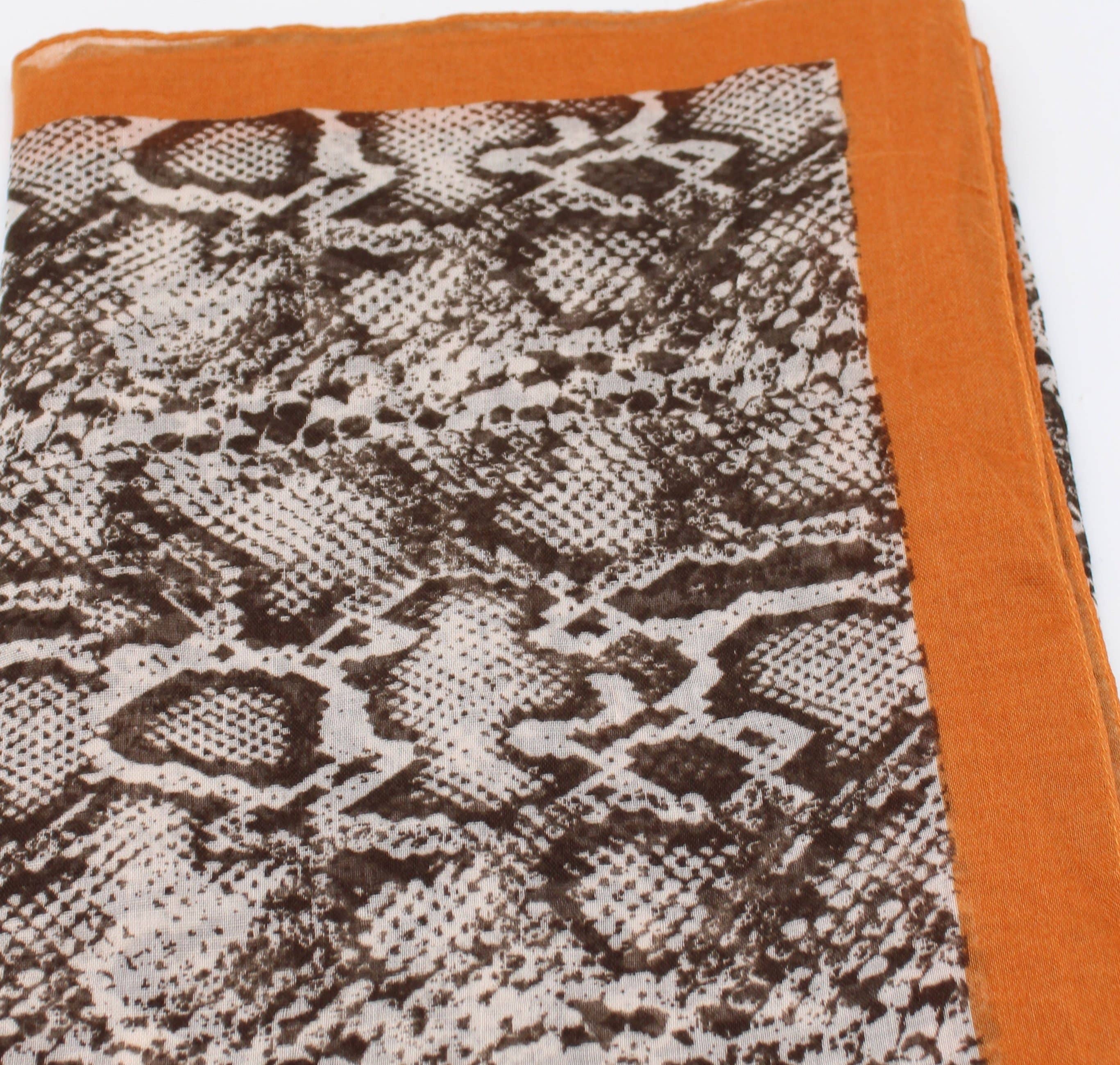 Shebobo - Vente Écharpe – femme - Écharpe à imprimé serpent Cleo1