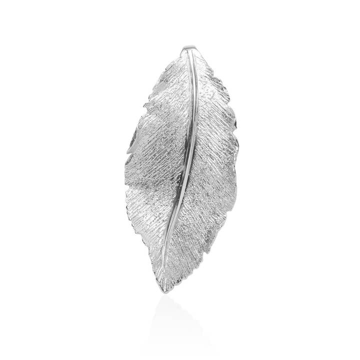 SILVER LEAF PENDANT for wholesale by Argent Basic