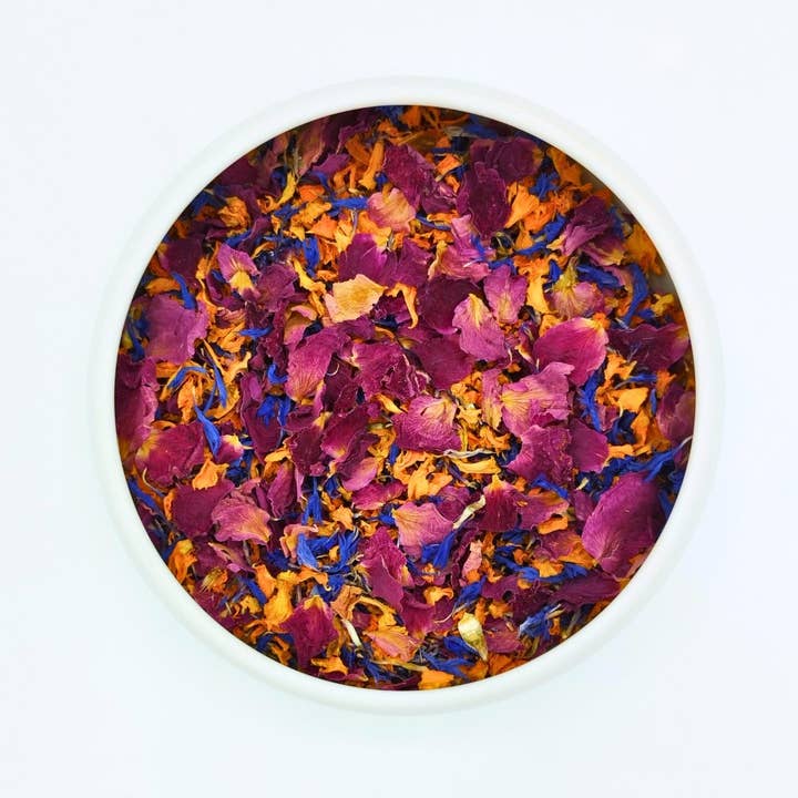 Vanissa - Wholesale Dried/Pressed Flowers - Oriental Flame - Edible Flower Petals