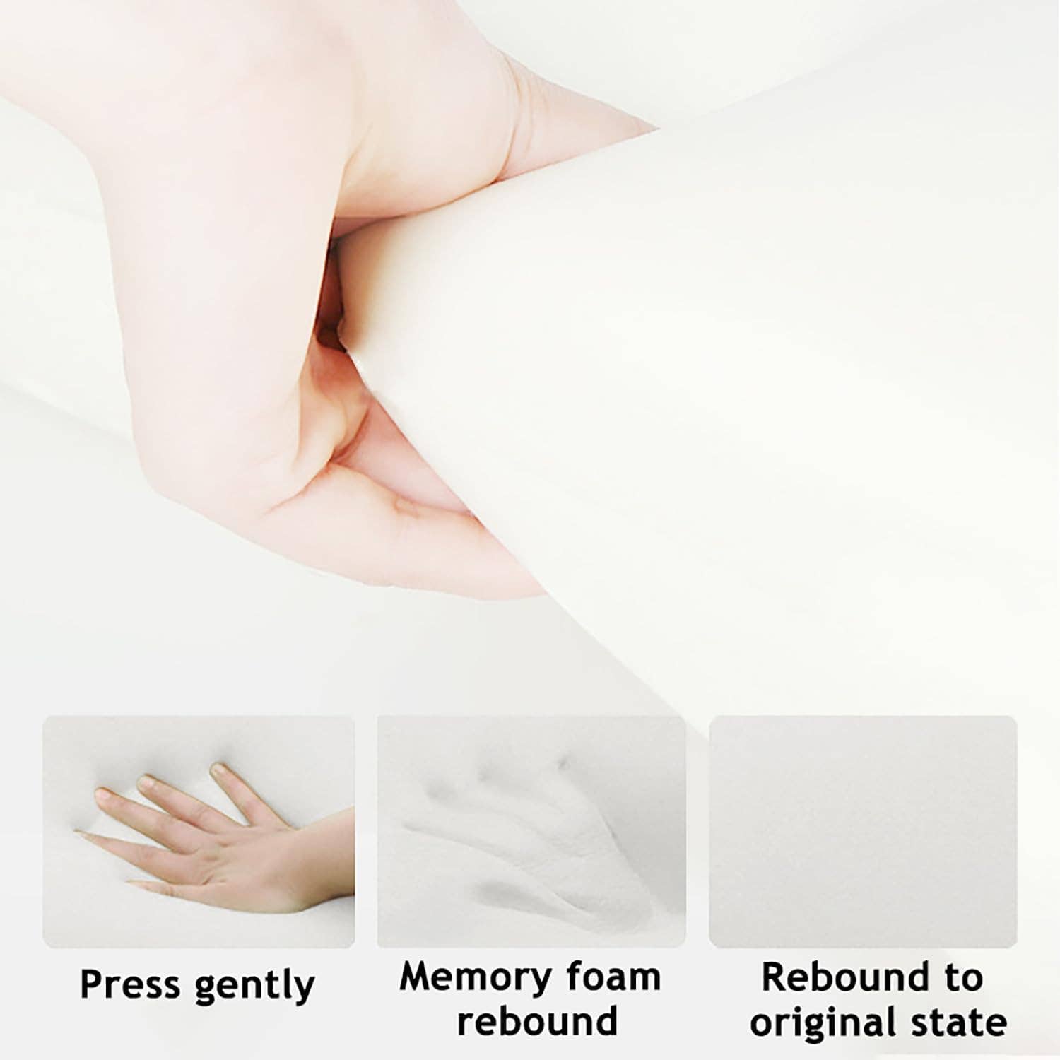 VIGOR - Vente Oreillers - Coussin de dossier triangulaire, coussin de lecture, coussin en coin pour tête de lit9