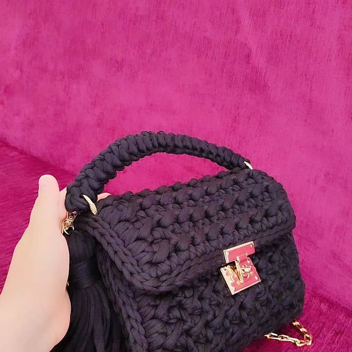 CHQEL - Wholesale Clutch Bag - Women's - CHQEL Evening Clutch Bag for Women, Handmade Crochet Wedding